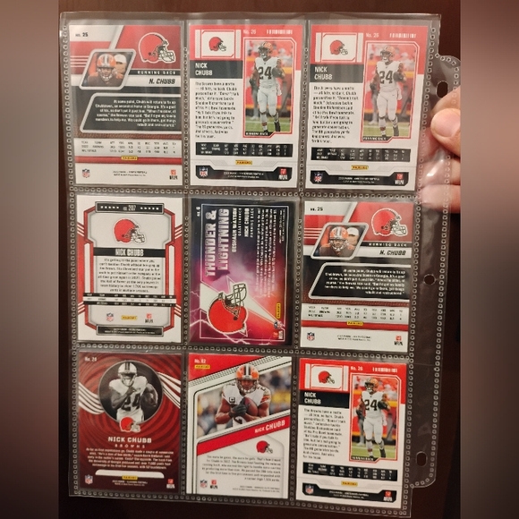 Nick Chubb Card Collection - Picture 3 of 15